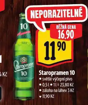 Albert Pivo staropramen nabídka