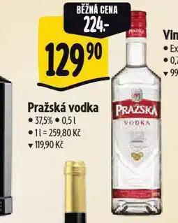 Albert Pražská vodka nabídka