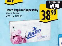 Albert Linteo papírové kapesníky nabídka