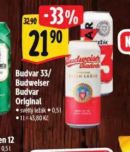 Albert Pivo budvar 33 nabídka