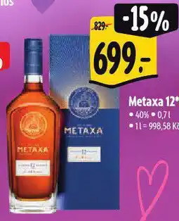 Albert Metaxa 12 nabídka