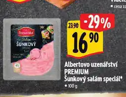 Albert Šunkový salám speciál nabídka