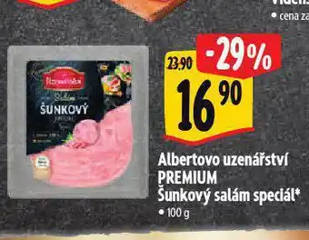 Albert Šunkový salám speciál nabídka