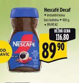 Albert Káva nescafé decaf nabídka