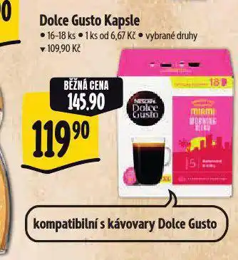 Albert Kávové kapsle dolce gusto nabídka