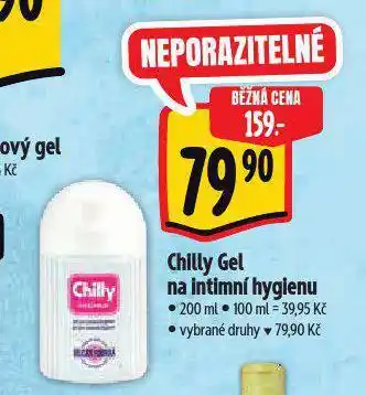 Albert Chilly gel pro intimní hygienu nabídka