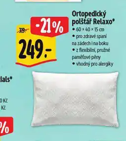 Albert Ortopedický polštář nabídka