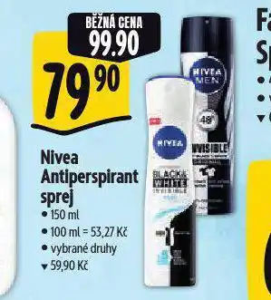 Albert Nivea antiperspirant nabídka