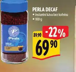 Albert Perla káva decaf nabídka