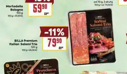 Billa Billa premmium italian salami trio nabídka