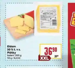 Billa Eidam 30% plátky nabídka