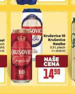 Billa Pivo krušovice 10 nabídka