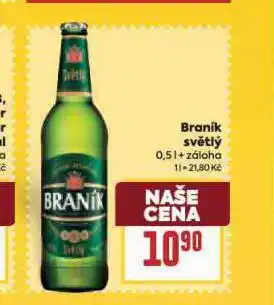 Billa Pivo braník nabídka