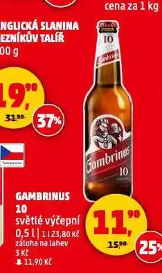 Penny Market Pivo gambrinus nabídka