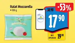 Albert Italat Mozzarella nabídka