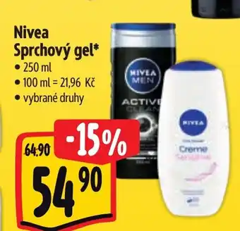 Albert NIVEA Sprchový gel nabídka