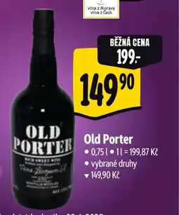 Albert Old Porter nabídka