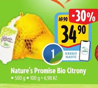 Albert Nature's Promise Bio Citrony nabídka