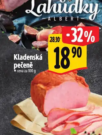 Albert Kladenská pečeně nabídka