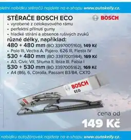 Auto Kelly Stěrače bosch eco 480 + 480 mm nabídka