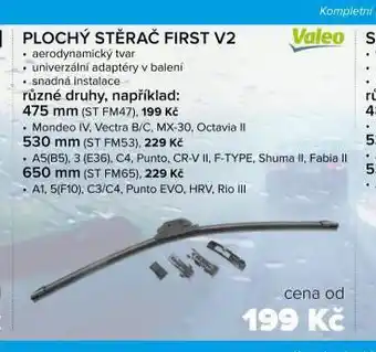 Auto Kelly Plochý stěrač first v2 530 mm nabídka