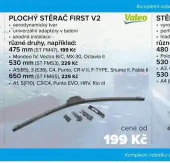 Auto Kelly Plochý stěrač first v2 475 mm nabídka