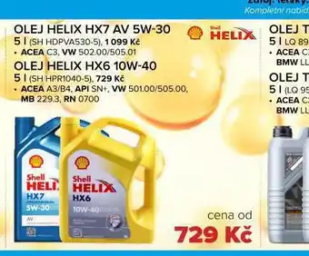 Auto Kelly Motorový olej helix 5w-30 nabídka