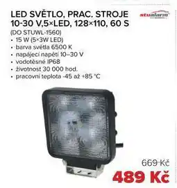 Auto Kelly Led světlo nabídka