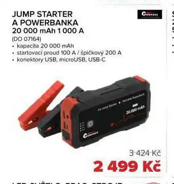 Auto Kelly Jump starter a powerbanka nabídka