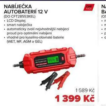 Auto Kelly Nabíječka autobaterií 12 v nabídka