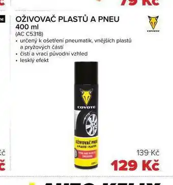 Auto Kelly Oživavč plastů nabídka