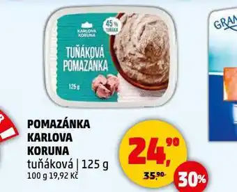 Penny Market Tuňáková pomazánka nabídka