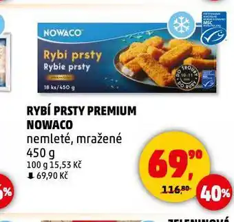 Penny Market Rybí prsty nowaco nabídka