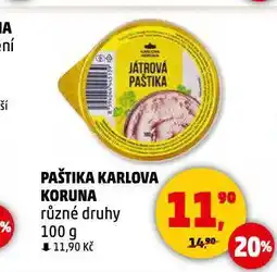 Penny Market Paštika nabídka