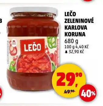 Penny Market Lečo zeleninové nabídka