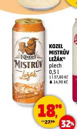 Penny Market Pivo velkopopovický kozel nabídka