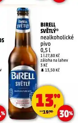 Penny Market Birell nealkoholické pivo nabídka