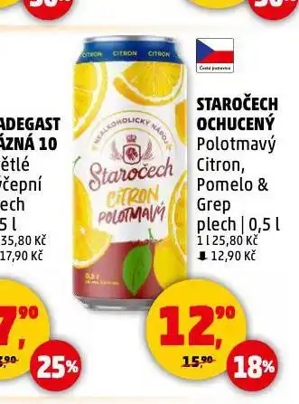 Penny Market Pivo staročech ochucený nabídka