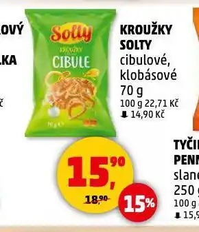 Penny Market Kroužky solty nabídka