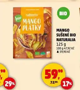 Penny Market Mango sušené bio nabídka