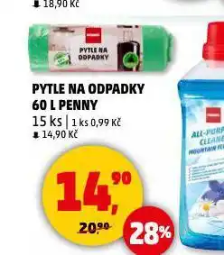 Penny Market Pytle na odpadky nabídka