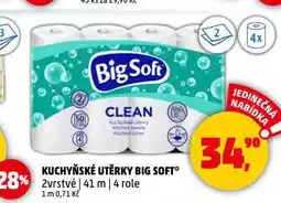 Penny Market Big soft kuchyňské utěrky nabídka