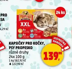 Penny Market Propesko kapsičky pro psy nabídka