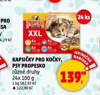 Penny Market Propesko kapsičky pro psy nabídka