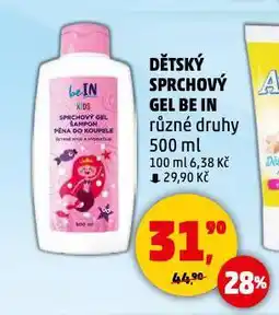 Penny Market Dětský sprchový šampon gel be in nabídka