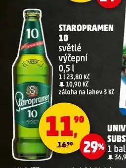 Penny Market Pivo staropramen nabídka