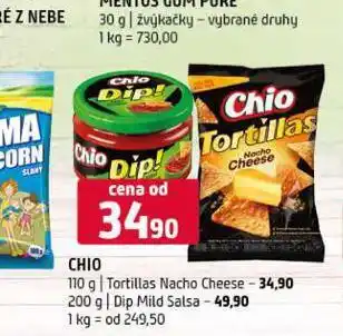 Terno Chio tortillas nabídka