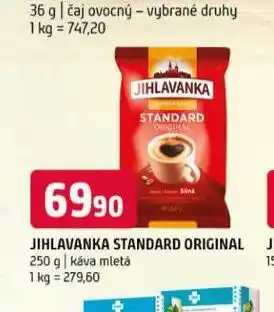 Terno Káva jihlavanka nabídka