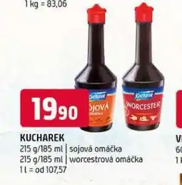 Terno Kucharek worcesterová omáčka nabídka