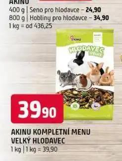 Terno Akinu kompletní menu pro hlodavce nabídka